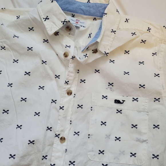 Men's vineyard vines target size small button up - Picture 2 of 3